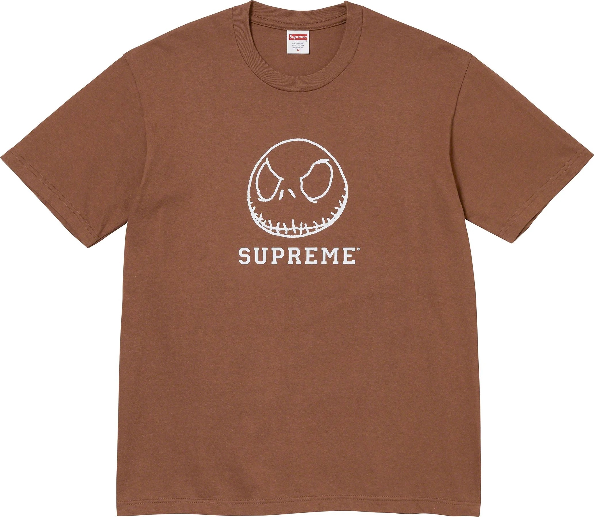 [現貨] Supreme FW23 Skeleton TEE Brown