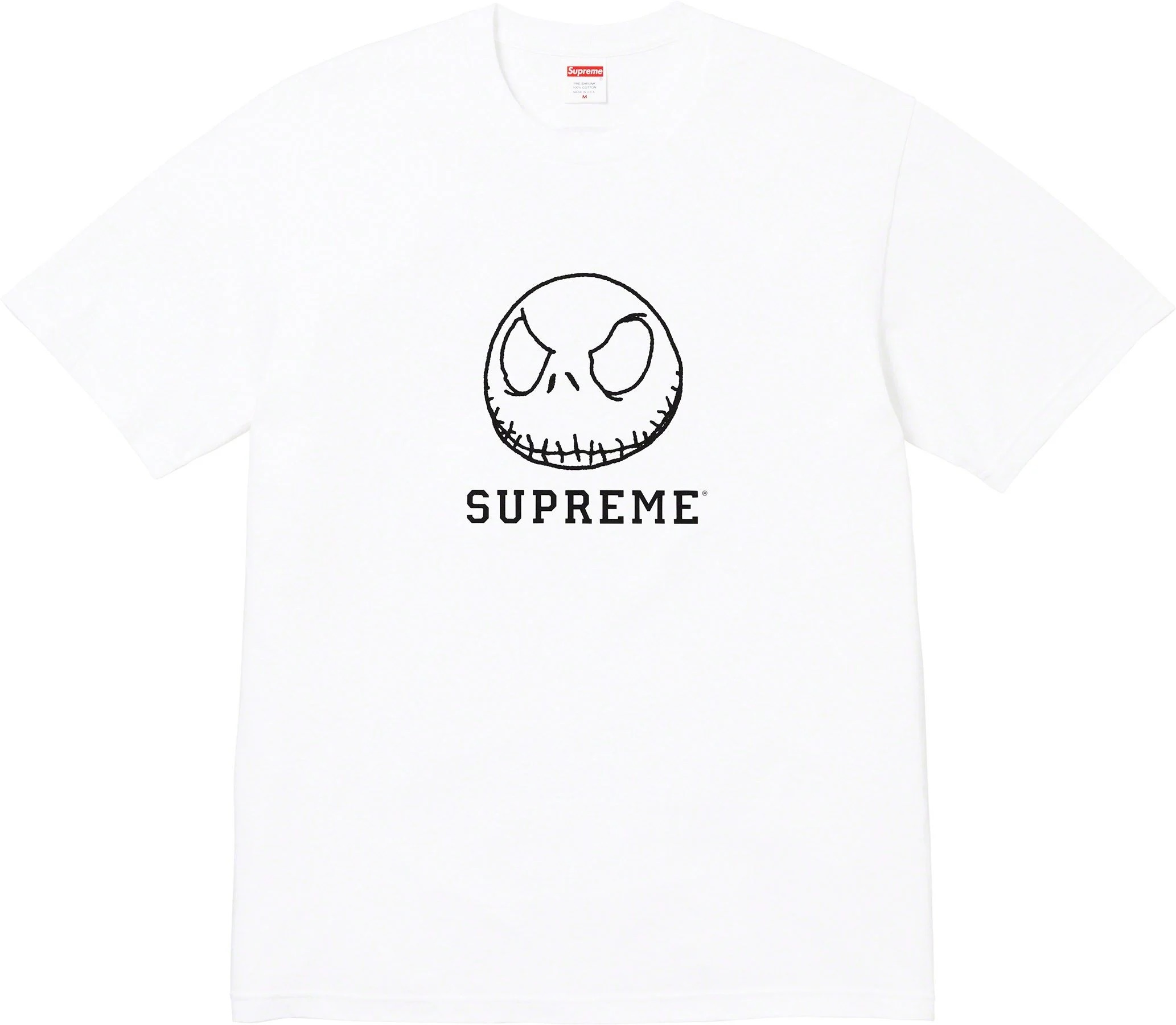 [現貨] Supreme FW23 Skeleton TEE White