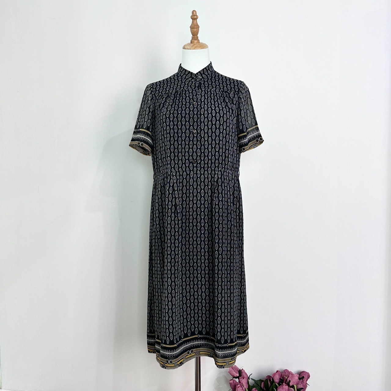 日本製民族風圖騰連身裙