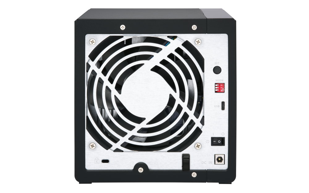 QNAP TR-004 4-bay USB 3.2 Gen 1 RAID 磁碟陣列外接盒