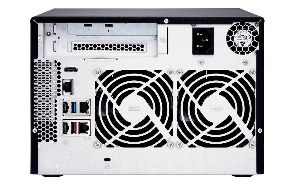 QNAP TVS-672XT-i3-8G Thunderbolt™ 3 10GbE 6 Bay NAS