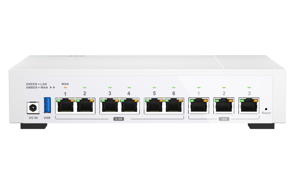 QNAP QHora-322 新世代 3 x 10GbE SD-WAN Router 高速路由器