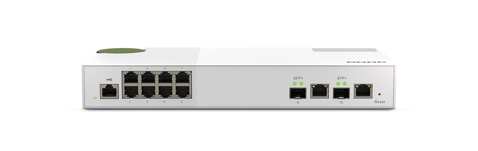 QNAP QSW-M2108-2C L2 Web 10GbE + 2.5GbE 10 Port Switch