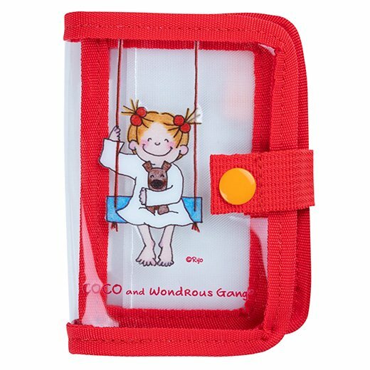 COCO醬－紅色 卡夾鑰匙包｜ 日本Greeting Life