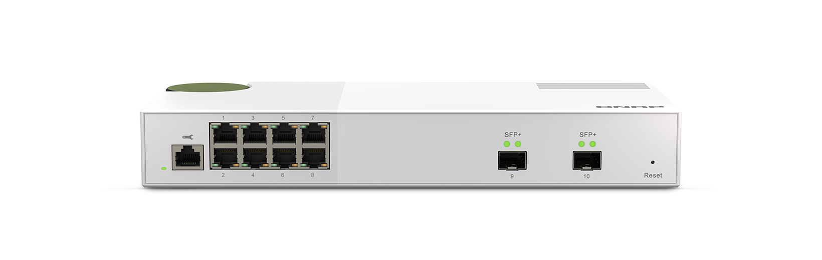 QNAP QSW-M2108-2S L2 Web 10GbE + 2.5GbE 10 Port Switch