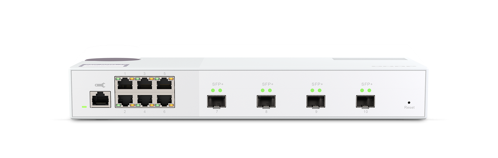 QNAP QSW-M2106-4S L2 Web 10GbE + 2.5GbE 10 Port Switch