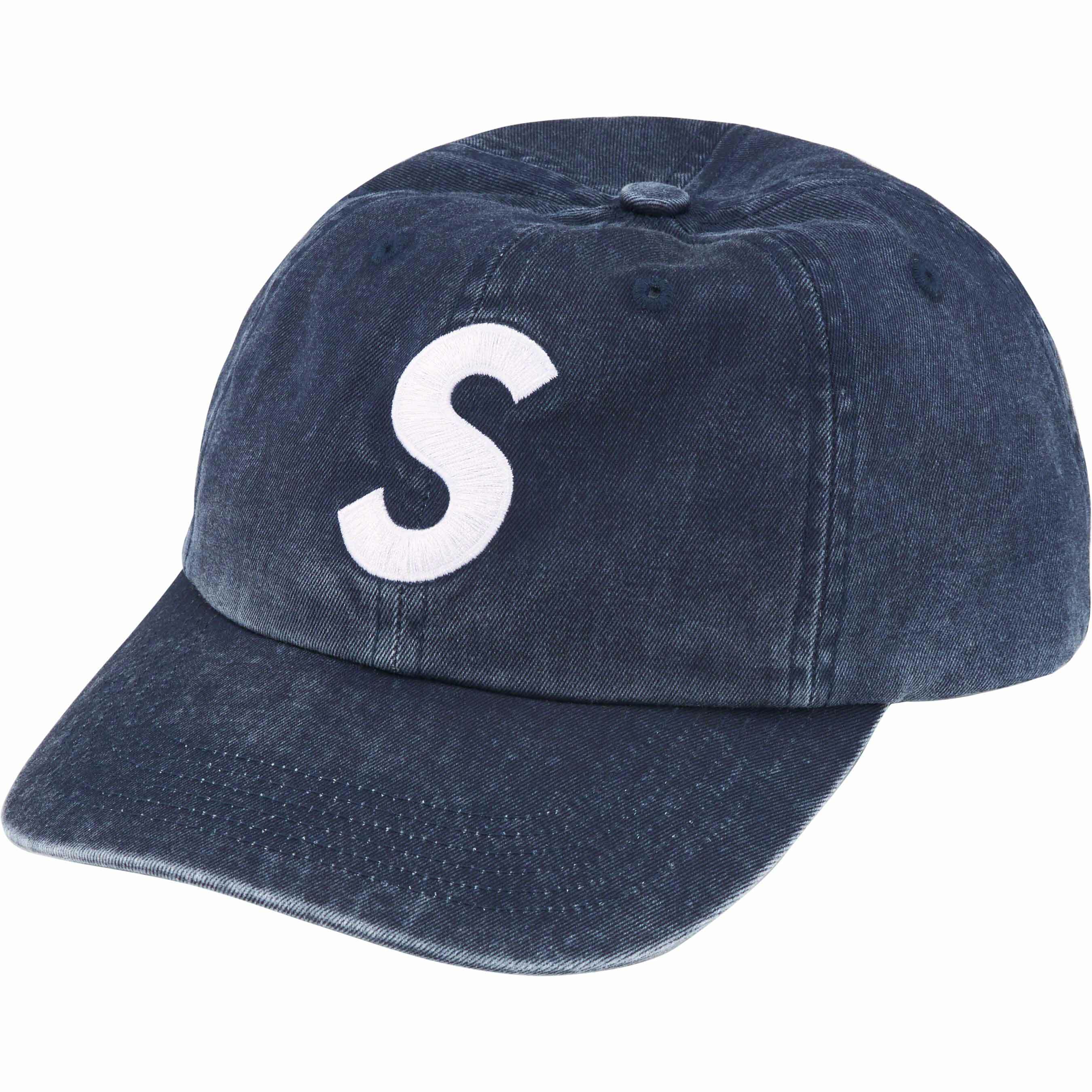 [現貨] Supreme FW23 S LOGO 6-PANEL NAVY
