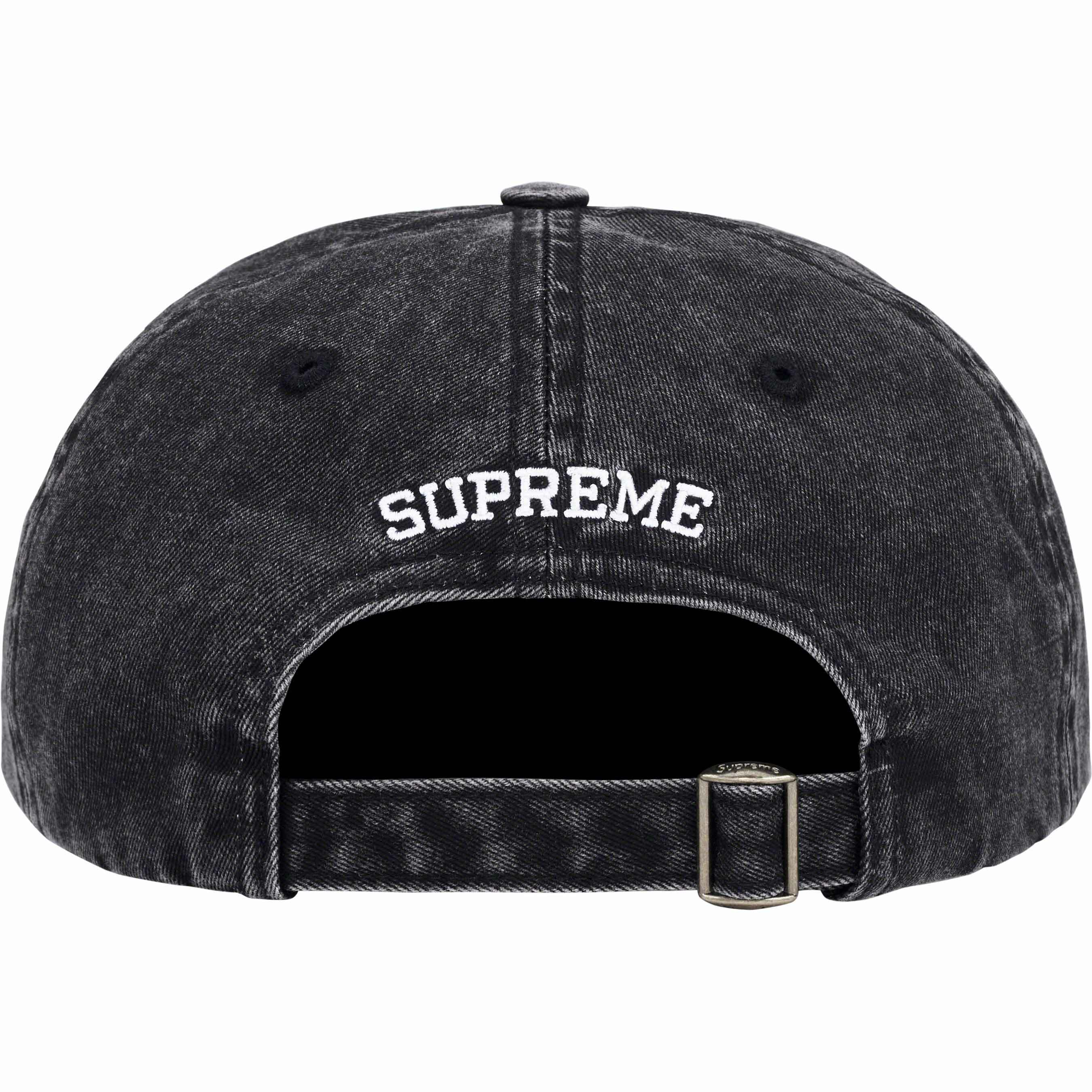 Supreme FW23 S LOGO 6-PANEL Black