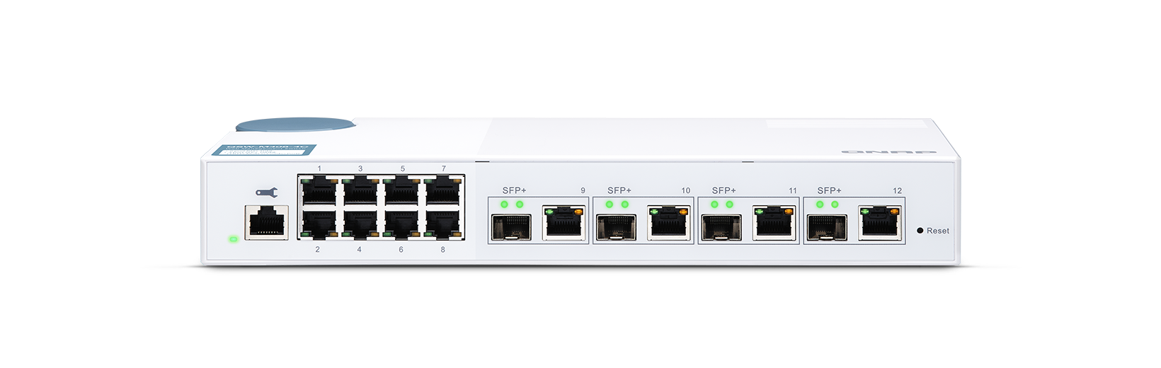 QSW-M408-4C L2 Web 10GbE 12 Port Switch