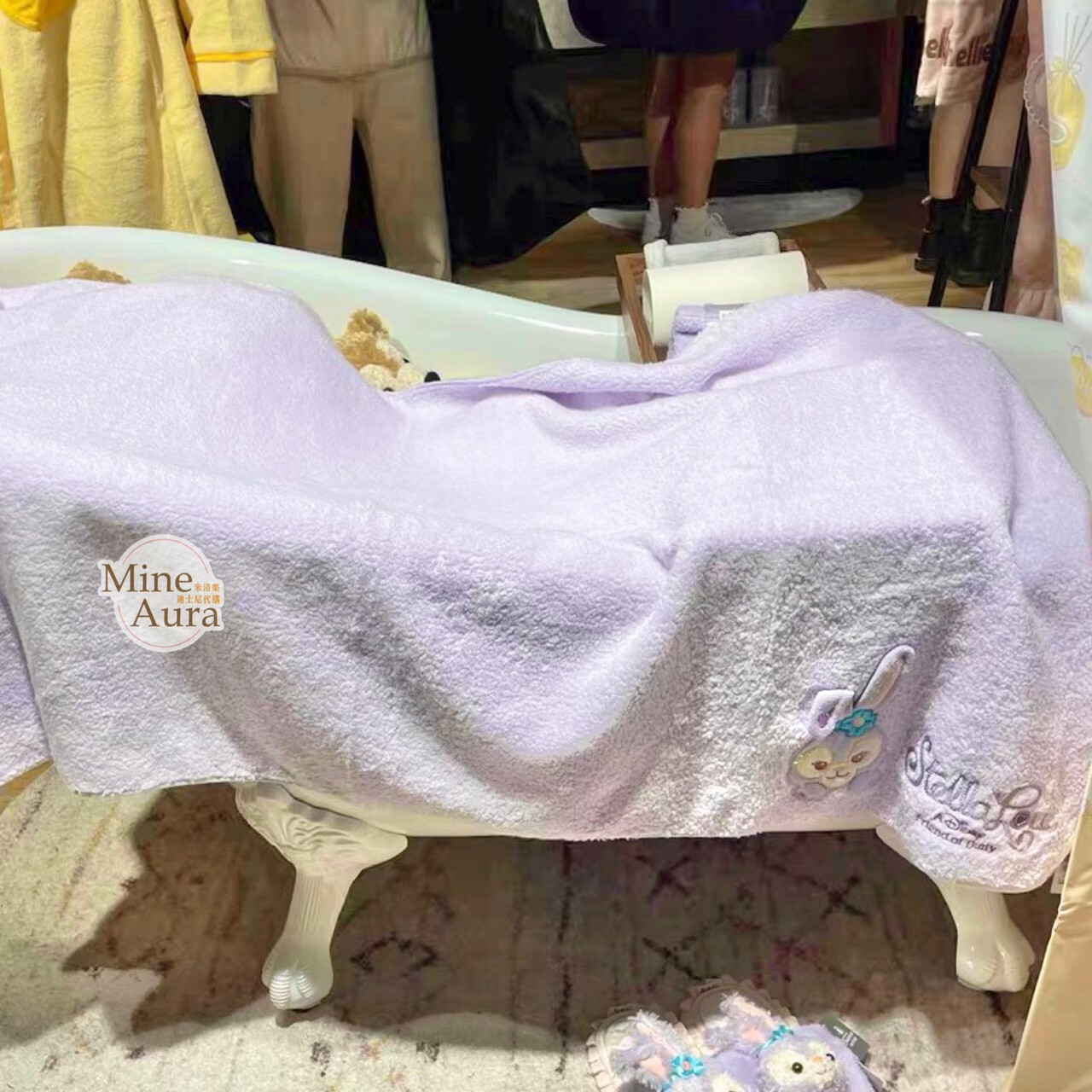 (限時特價) 史黛拉露 星黛露 StellaLou 刺繡圖案毛巾 浴巾 -上海迪士尼樂園