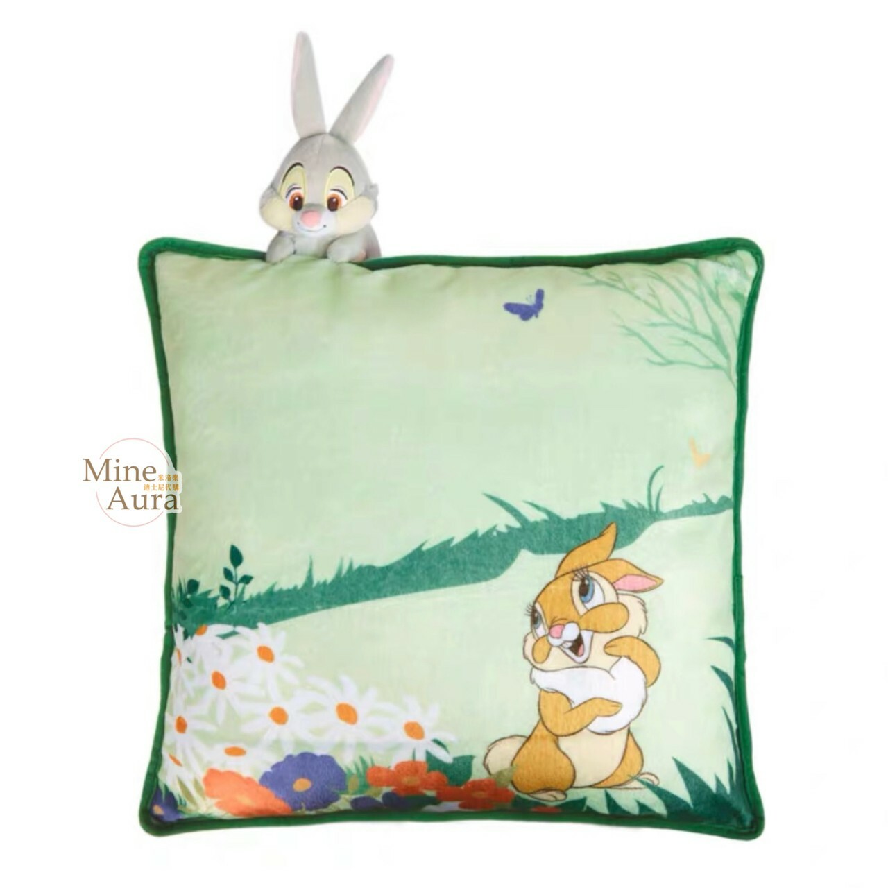 桑普兔 Thumper 絨毛公仔 造型 抱枕 靠墊 枕頭 小鹿斑比 Bambi -上海迪士尼樂園