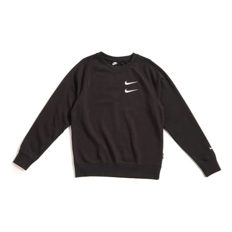 NIKE EMBROIDERED ROUND NECK PULLOVER