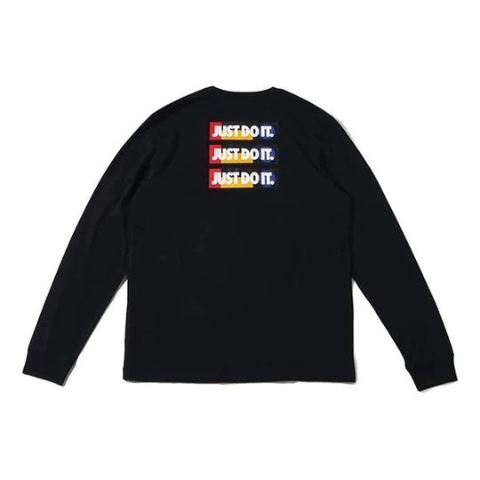 NIKE LETTER PRINT CASUAL LONG SLEEVES T-SHIRT