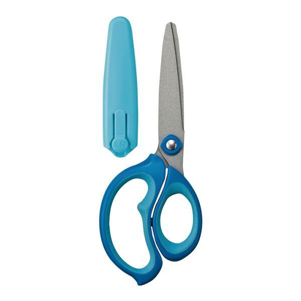 日本 Stad 安全學習剪刀-右手用-藍色
