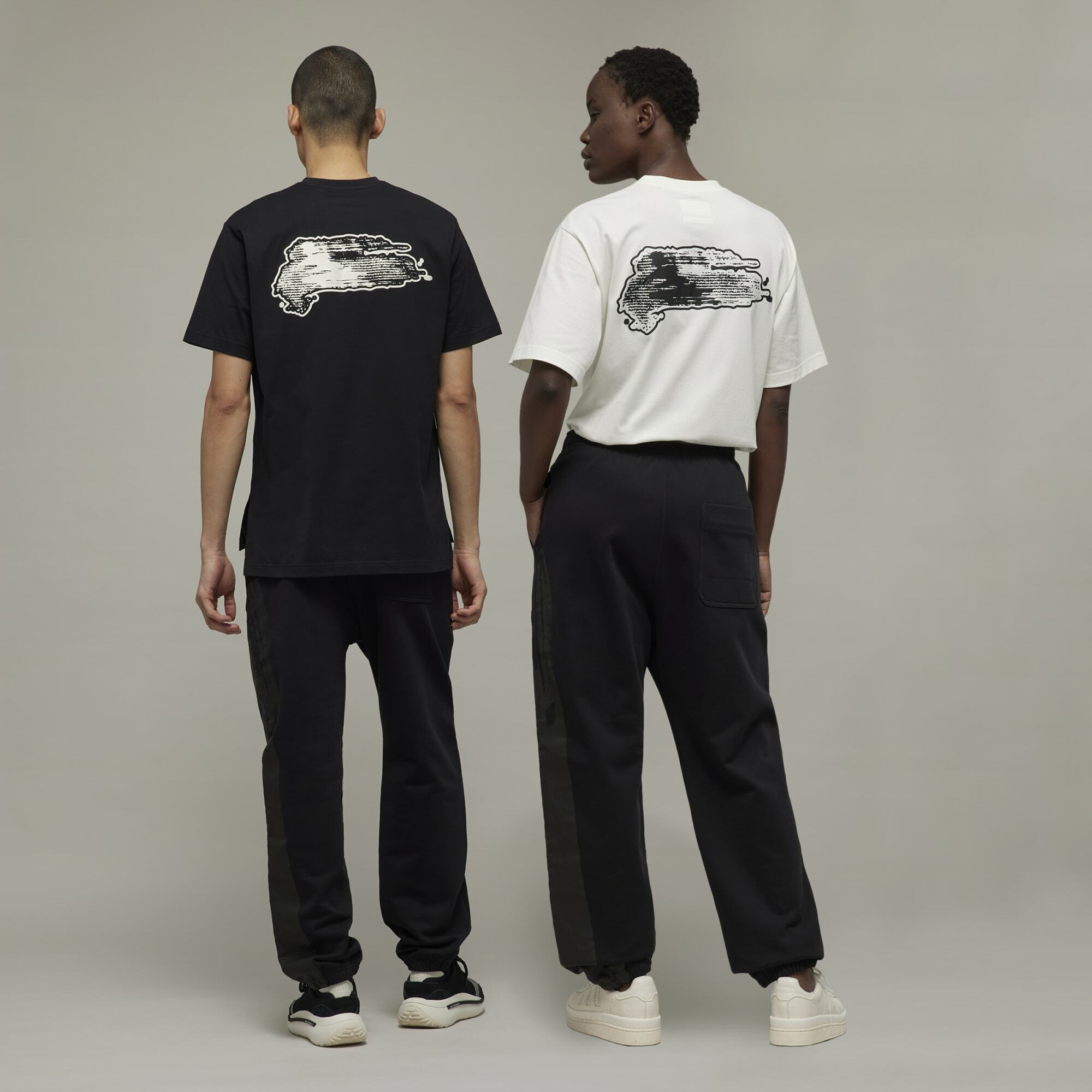 【 Y-3 GFX LOGO FT PNT 頂級刺繡休閒長褲 】