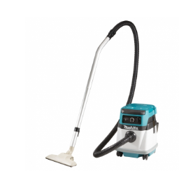 "MAKITA"牧田牌 充電式吸塵機15公升(乾/濕兩用)(鋰18Vx2=36V)(110V)(淨機)-[DVC150LZ(110V)]