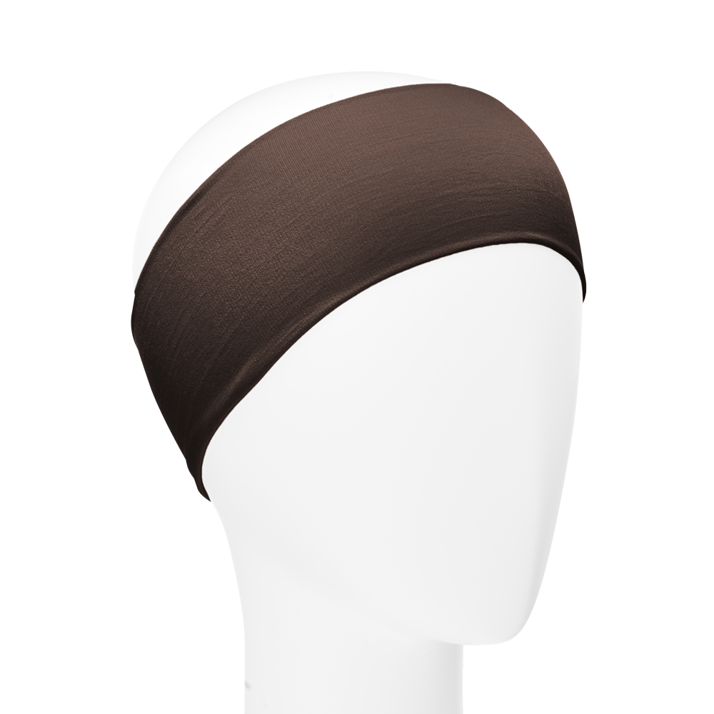 L. ERICKSON 彈性髮帶〈巧克力棕〉