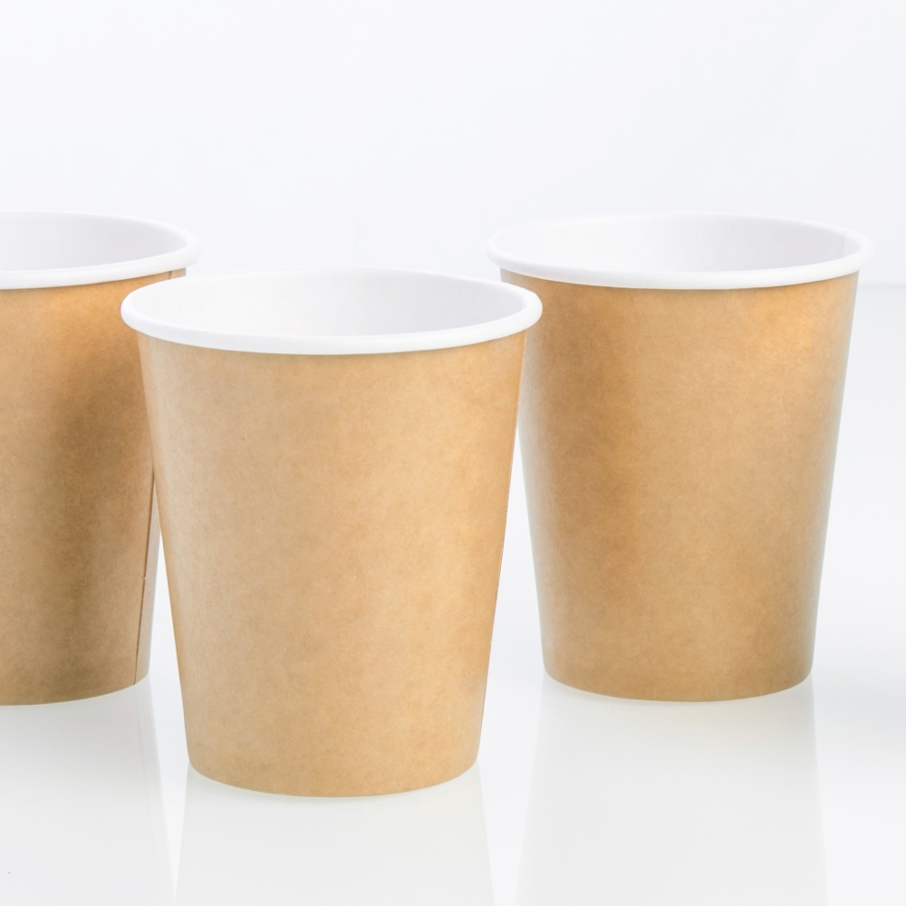 公版冷熱共用杯 8oz 牛皮