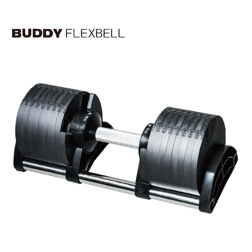 [台灣 Buddy Fitness] 可調式啞鈴 黑色