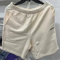 [S] NERDY STITCH LOGO HALF PANTS (NERDY ORIGIN FIT),CREAM, PNES23KH140206 (SN288)