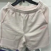 [S] NERDY STITCH LOGO HALF PANTS (NERDY ORIGIN FIT),PINK, PNES23KH140904 [FINAL SALE] (SN289)