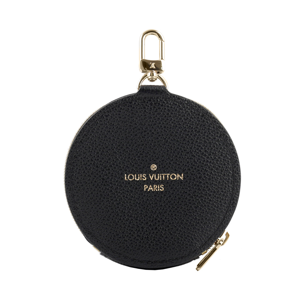 【Louis Vuitton / LV】Papillon BB Monogram 雙色牛皮迷你圓筒包(黑色/米色) M45980