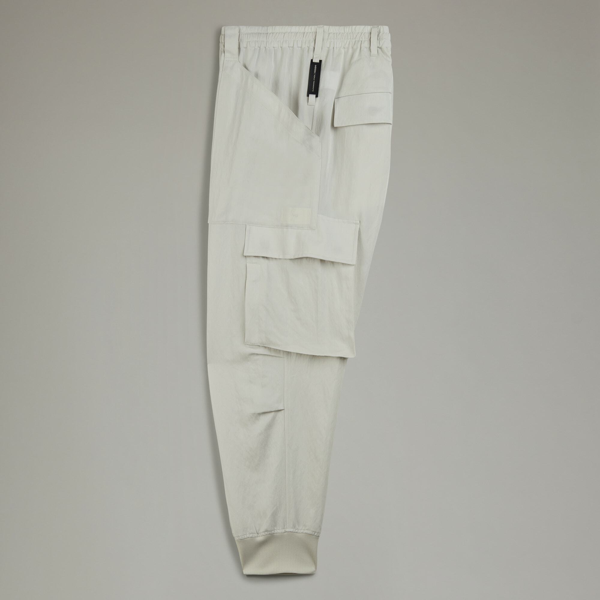 【 Y-3 UTLY CUF CRGO P 頂級縮口工裝褲 - 灰白 】