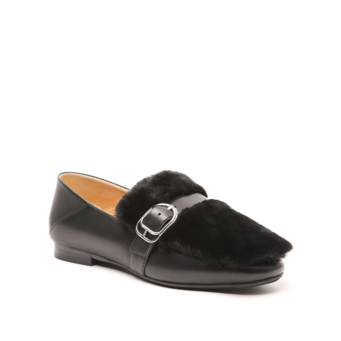 Fur Loafers