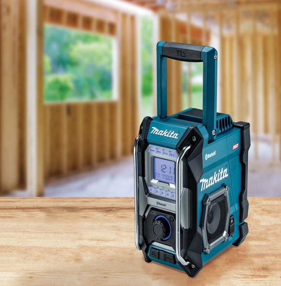 "MAKITA"牧田牌 收音機(鋰電12-40V/AC)(藍色)