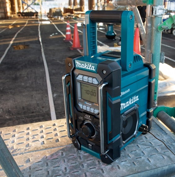 "MAKITA"牧田牌 收音機(鋰12V-18V/AC)(藍色)