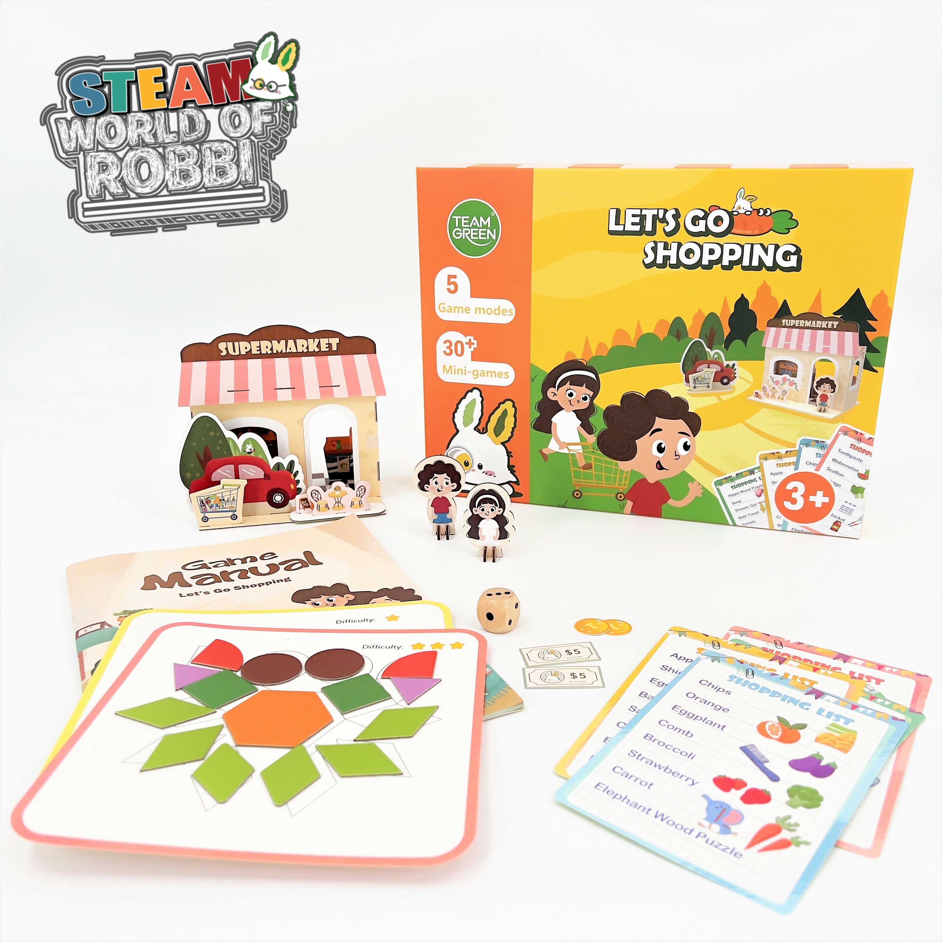 【STEAM World of Robbi 】Let’s Go Shopping