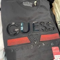 [S] GUESS KODA LOGO CREW,JET BLACK, XBOI22KAK91 (SGU416)