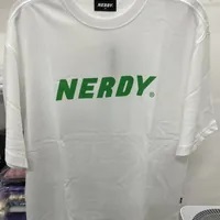 [S] NERDY BIG LOGO S/S T-SHIRT (NERDY ORIGIN FIT),GREEN, PNES23KG121005 (SN301)