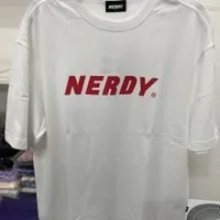 [S] NERDY BIG LOGO S/S T-SHIRT (NERDY ORIGIN FIT),RED, PNES23KG120706 (SN302)