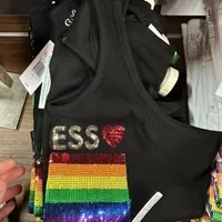 [S] GUESS ZAZA TANK,JET BLACK, QBYI31K1811 [FINAL SALE] (SGU420)