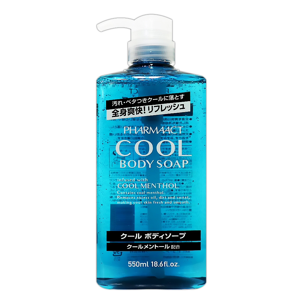 日本熊野Cool涼感舒爽沐浴乳550ml