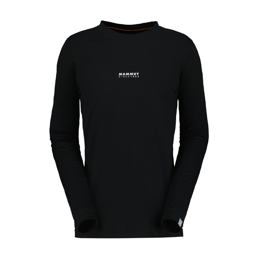 Mammut QD Logo Print Longsleeve T-shirts AF PRT1 男款 / 黑 (M10160103000253)