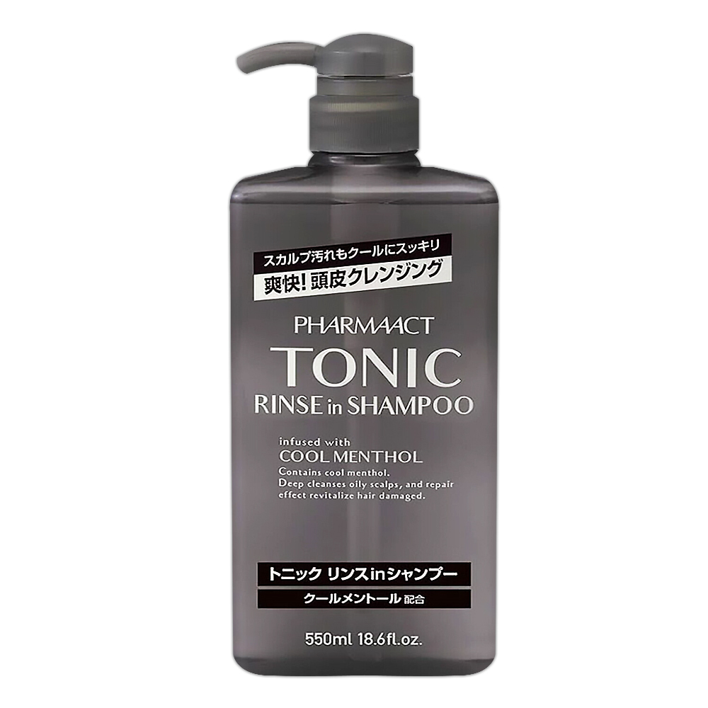 日本熊野Cool涼感舒爽洗髮精550ml