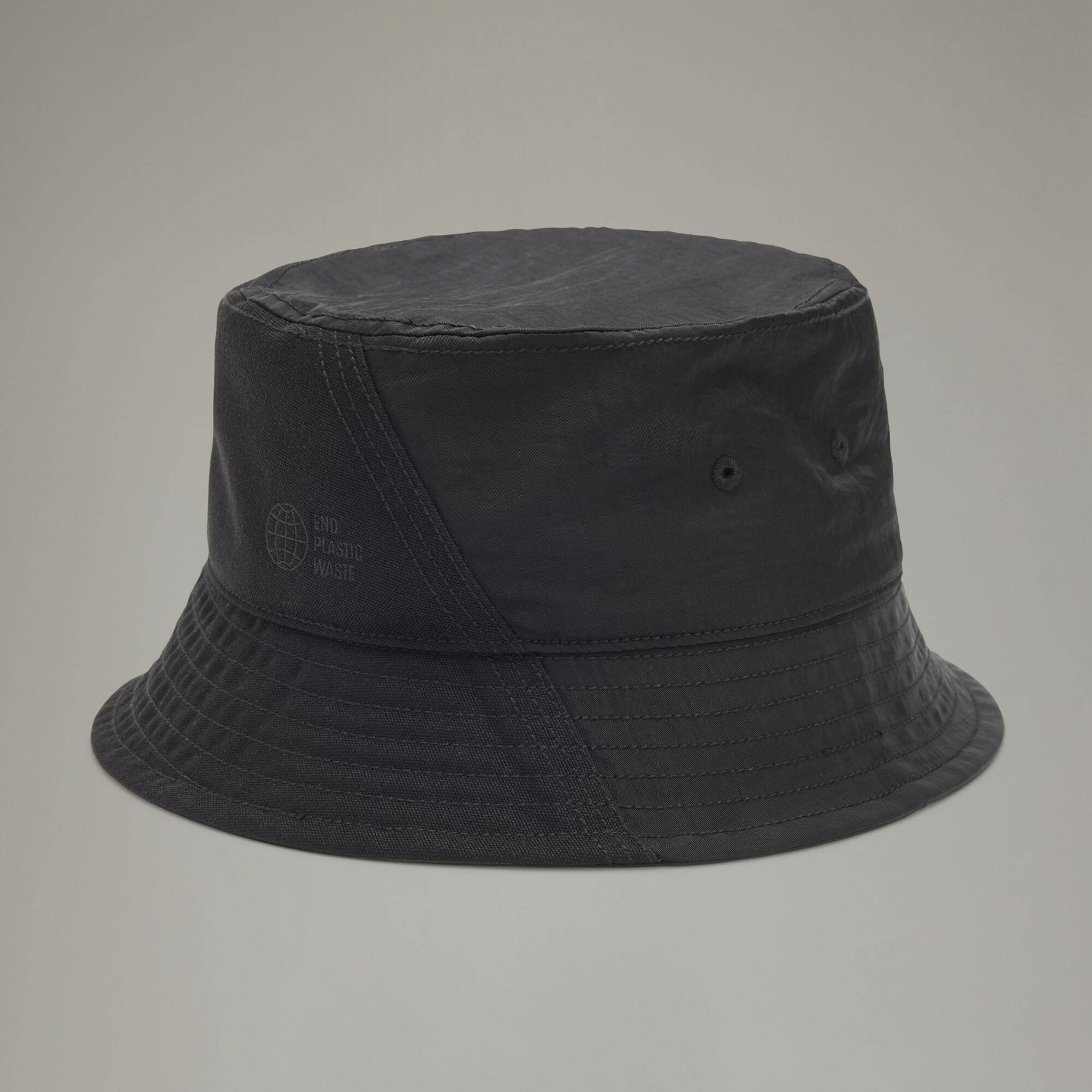 【 Y-3 BUCKET HAT 拼接漁夫帽 - 黑 】