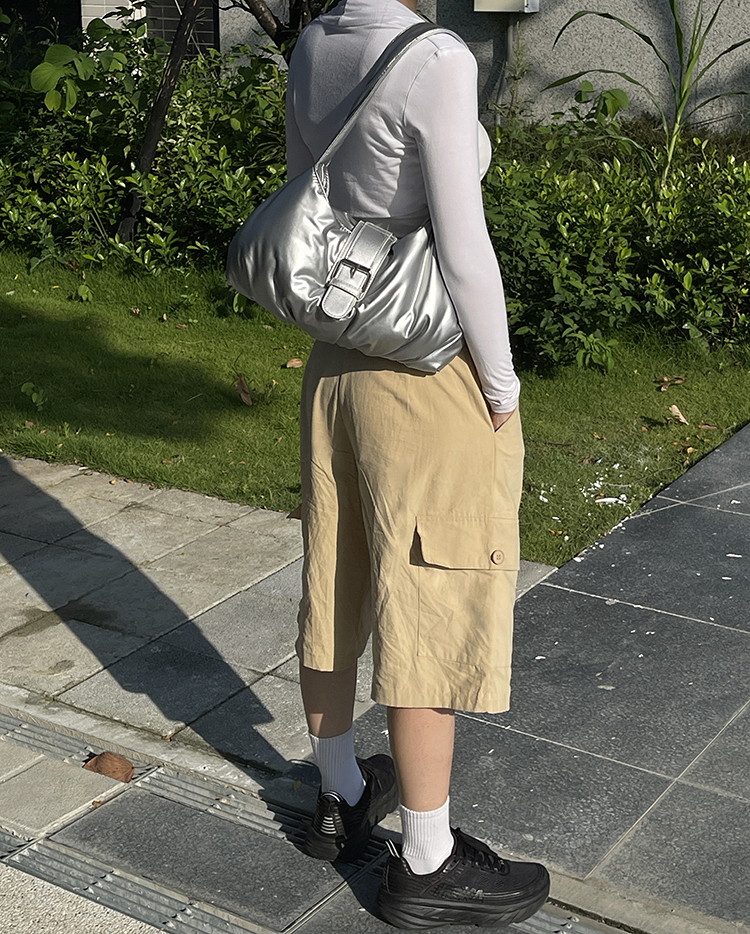 軟萌蓬鬆單肩包