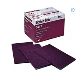 3M 百潔布(多功能)(紫紅色)(20塊/盒)-[7447]