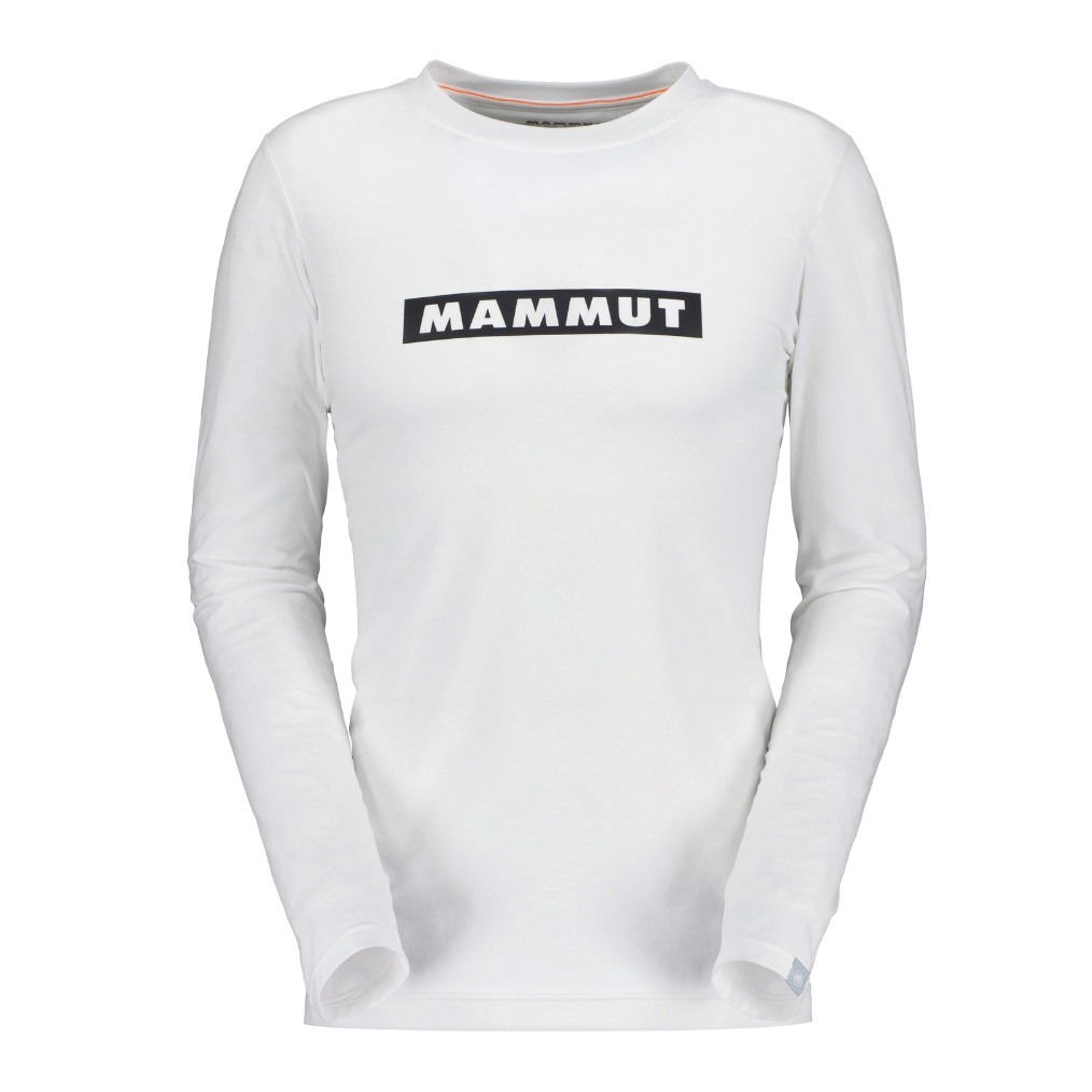 Mammut QD Logo Print Longsleeve T-shirts AF PRT2 男款 / 白 (M10160103000472)