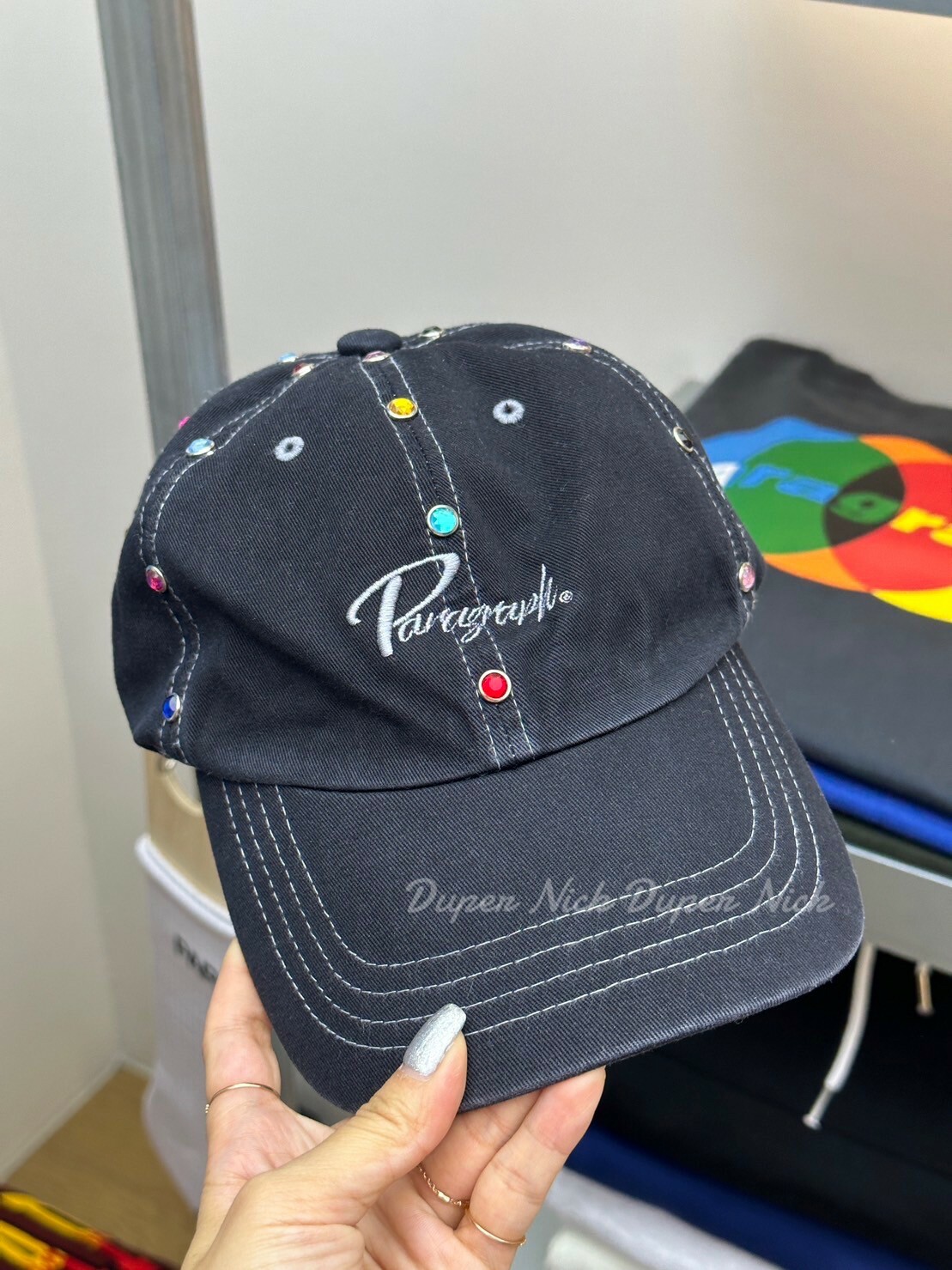 paragraph 繽紛小鑽 棒球帽