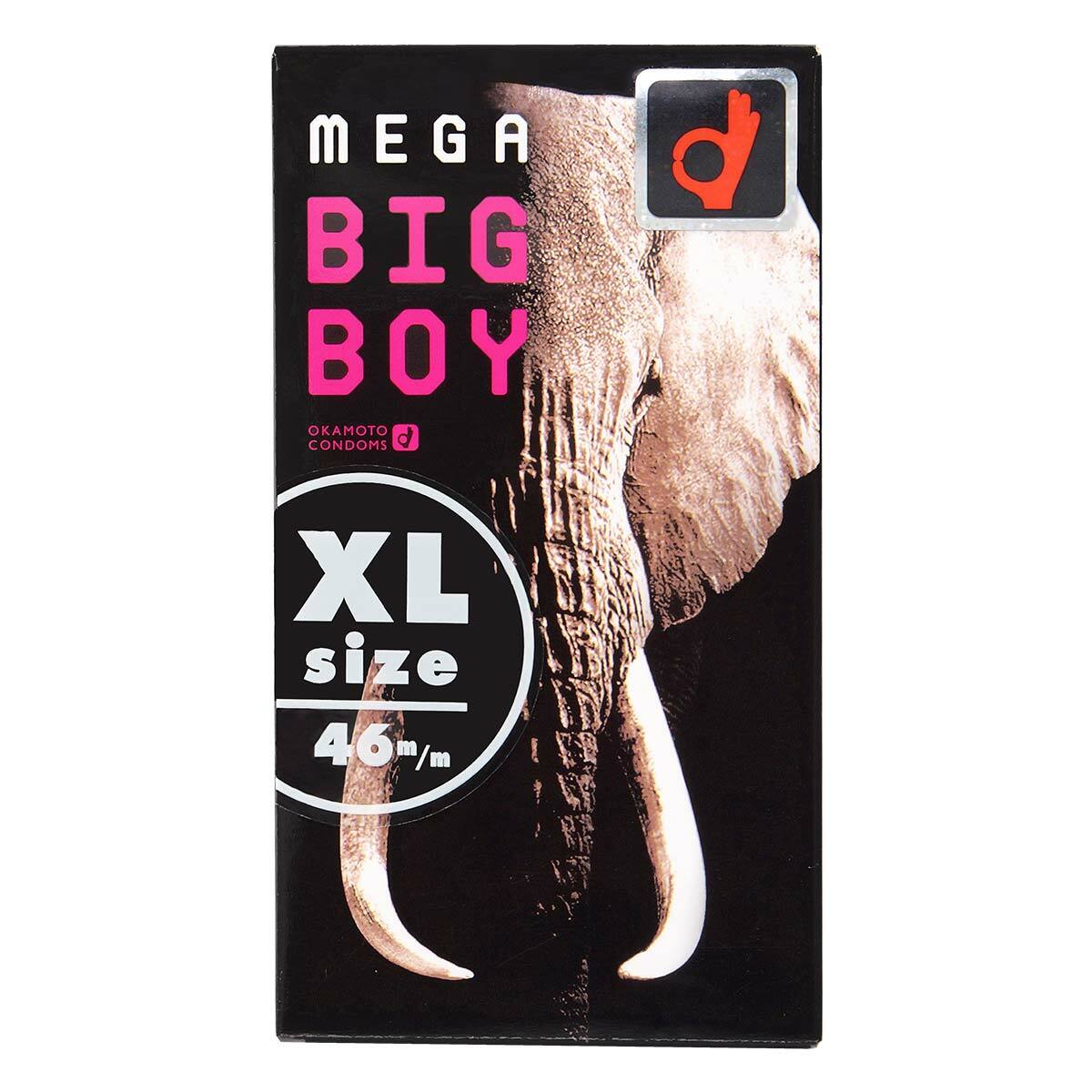 日版岡本 Mega Big Boy 超大碼乳膠安全套（12片裝）