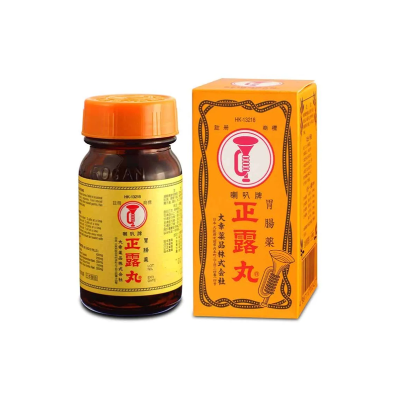 喇叭牌 - 喇叭牌 正露丸 胃腸藥 (糖衣裝) 100粒/瓶
