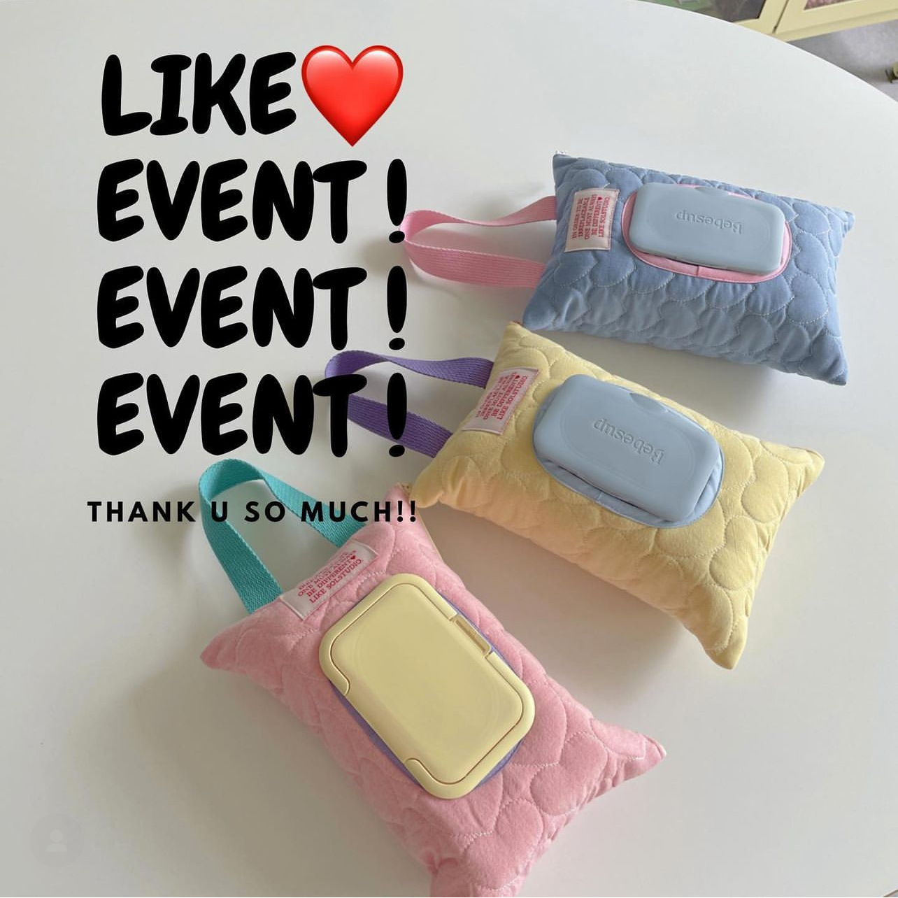 Like Event Wipe Bag