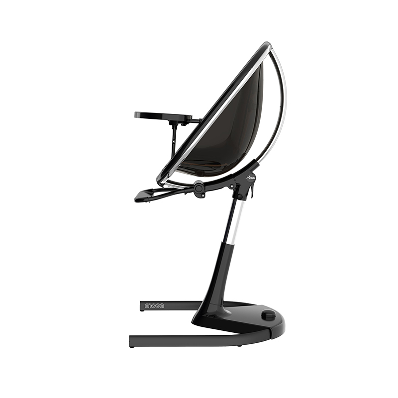 mima moon 時尚成長型高腳椅-曜石黑