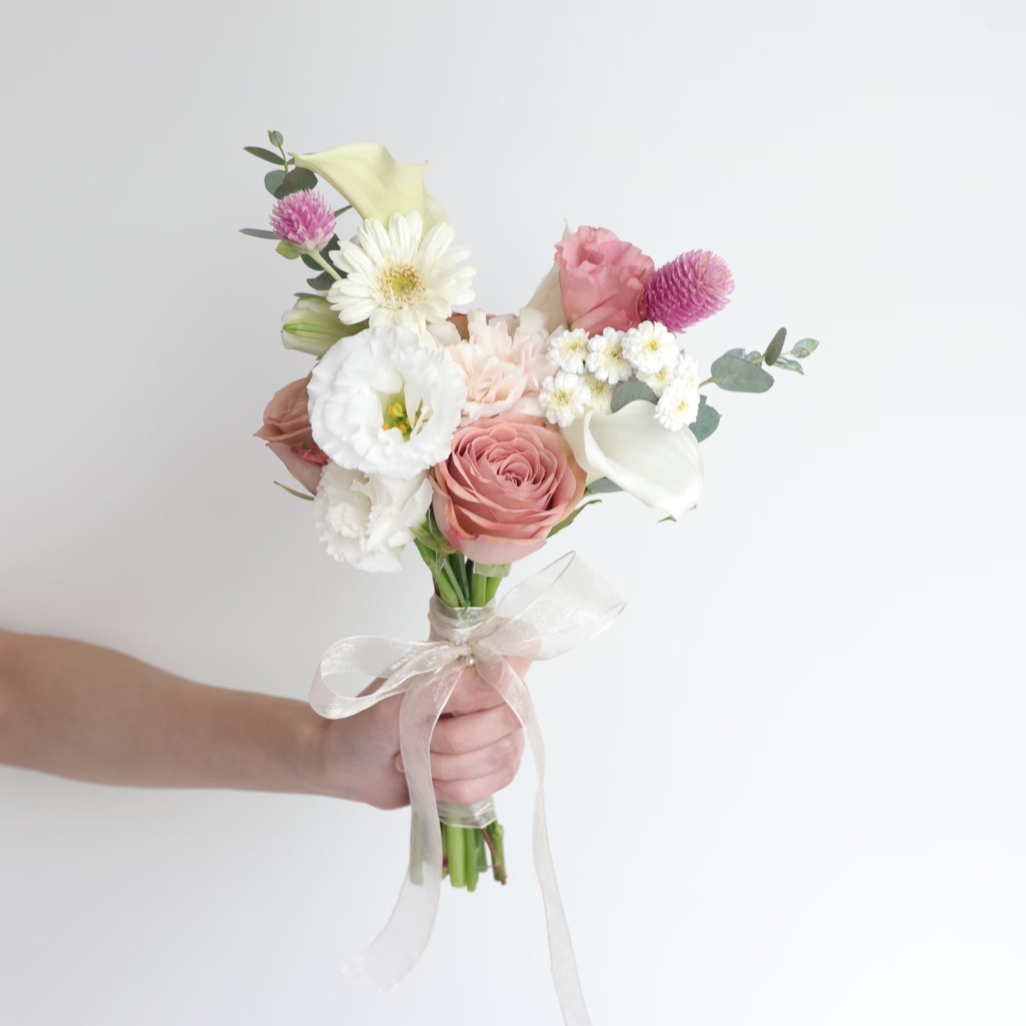 Wedding bouquet -粉色系登記小捧花🕊