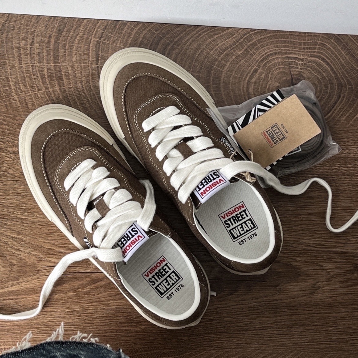 【現貨】VISION STREET WEAR FlatTOP系列 街頭 滑板鞋 焦糖棕 V233NY700808