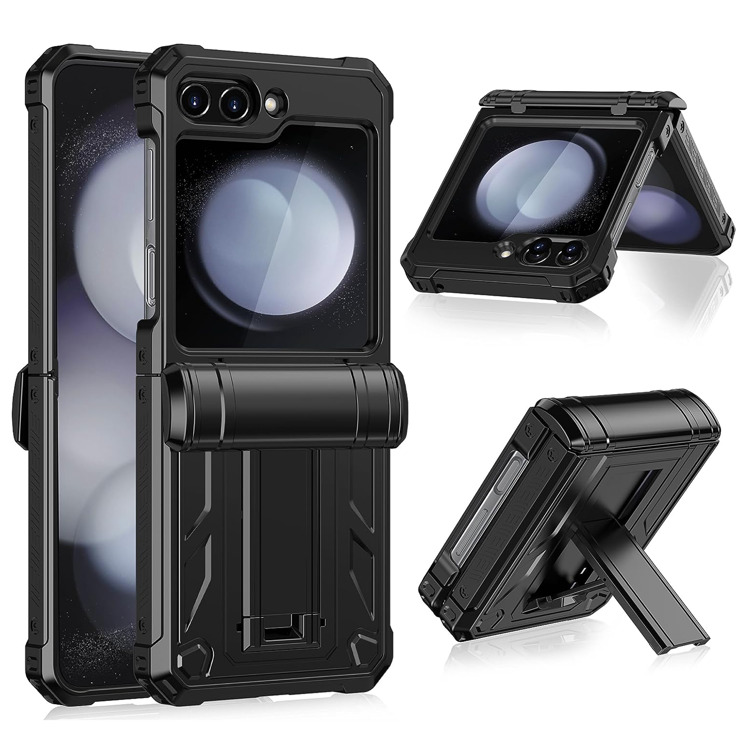 【Flip 5現貨】XPRO - Shield Ultra - Samsung Flip 5 / 4  Case 高度防撞支架鉸鏈蓋外屏保護手機殼